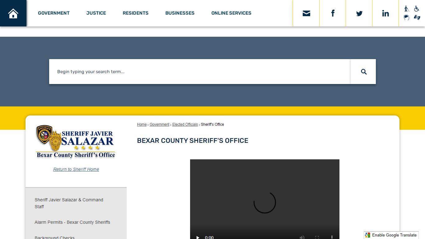 Bexar County Sheriff's Office | Bexar County, TX ...